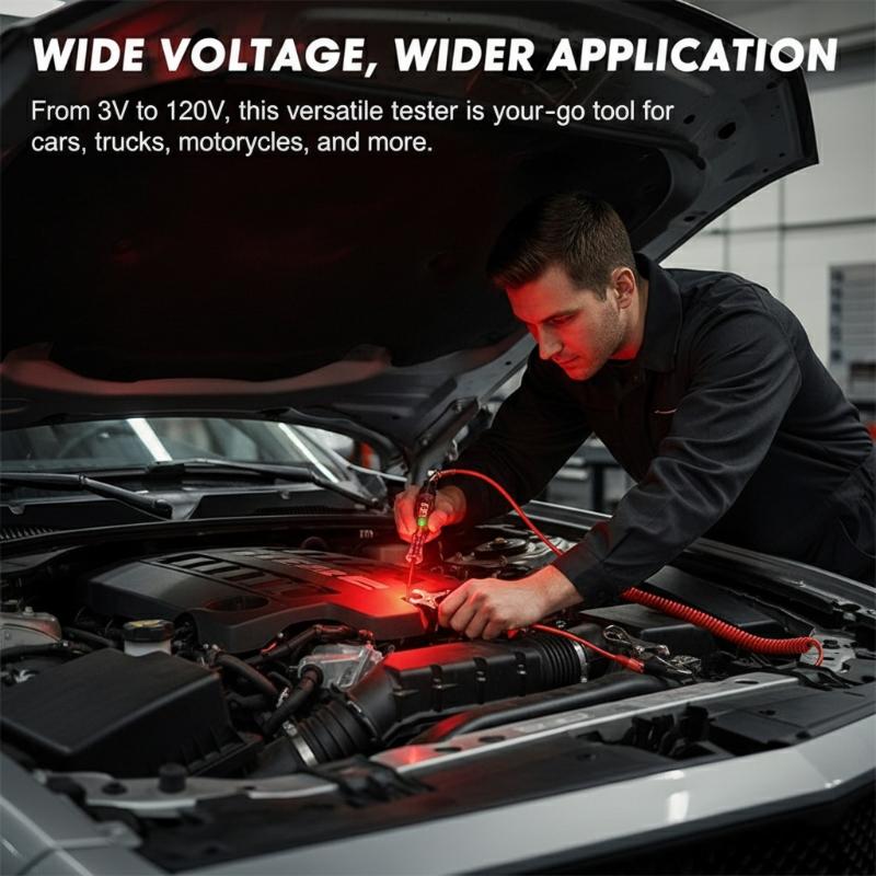 Tools In Electrical Workshop - Testeur de tension 3V 120V avec