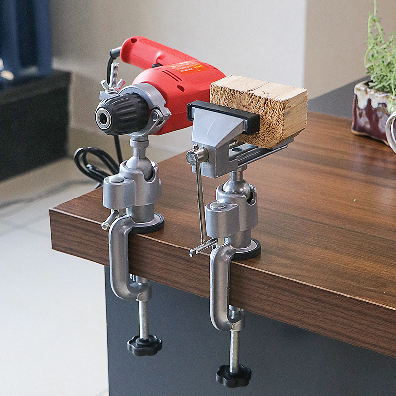 Bench Vise Swivel - Étau de table universel en alliage