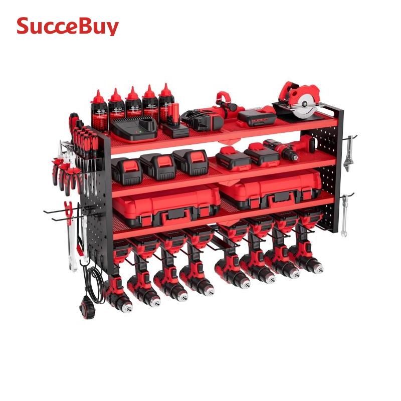 Tools In Electrical Workshop - SucceBuy Support mural 4 niveaux pour