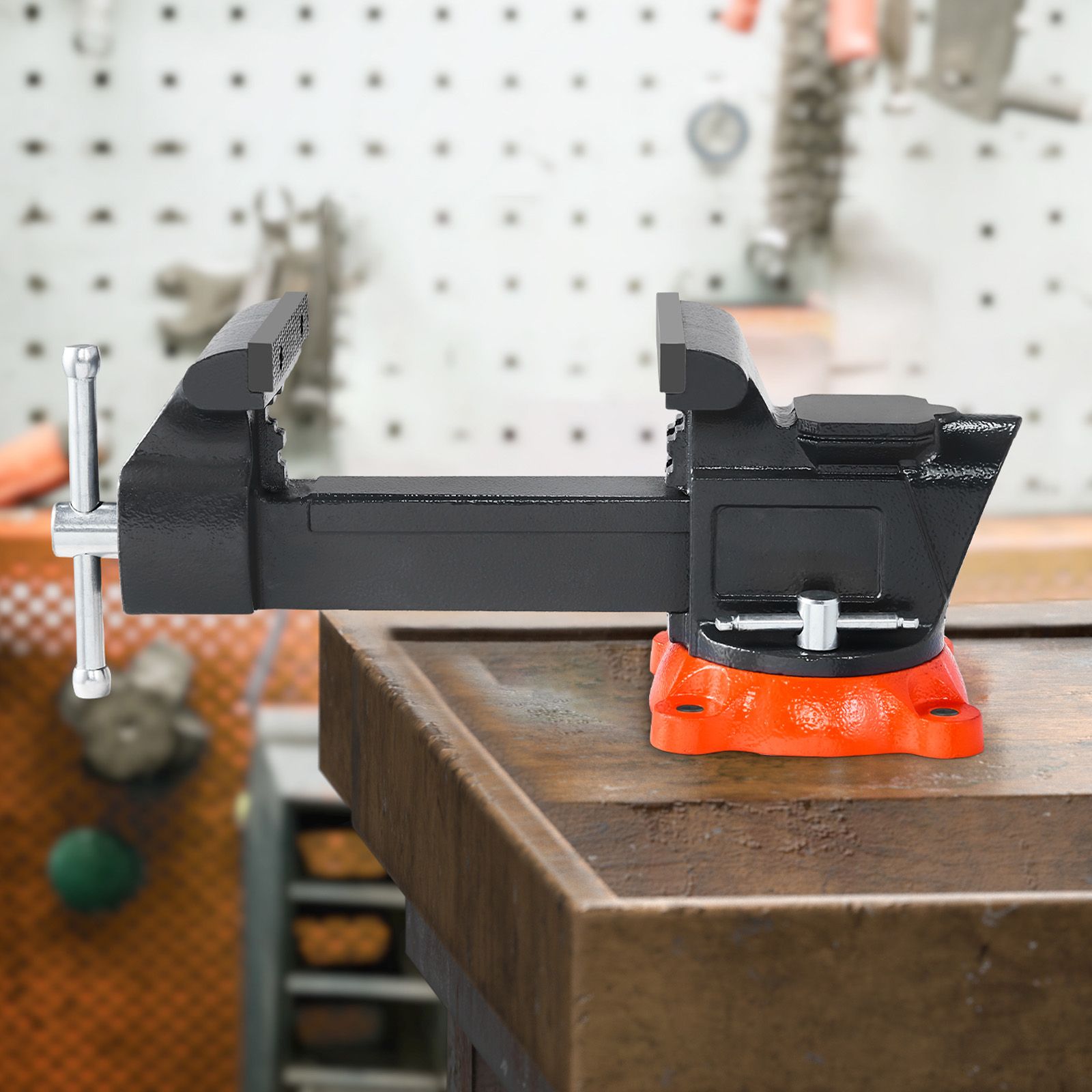 Bench Vise Swivel - Étau d'atelier, largeur de mâchoires de