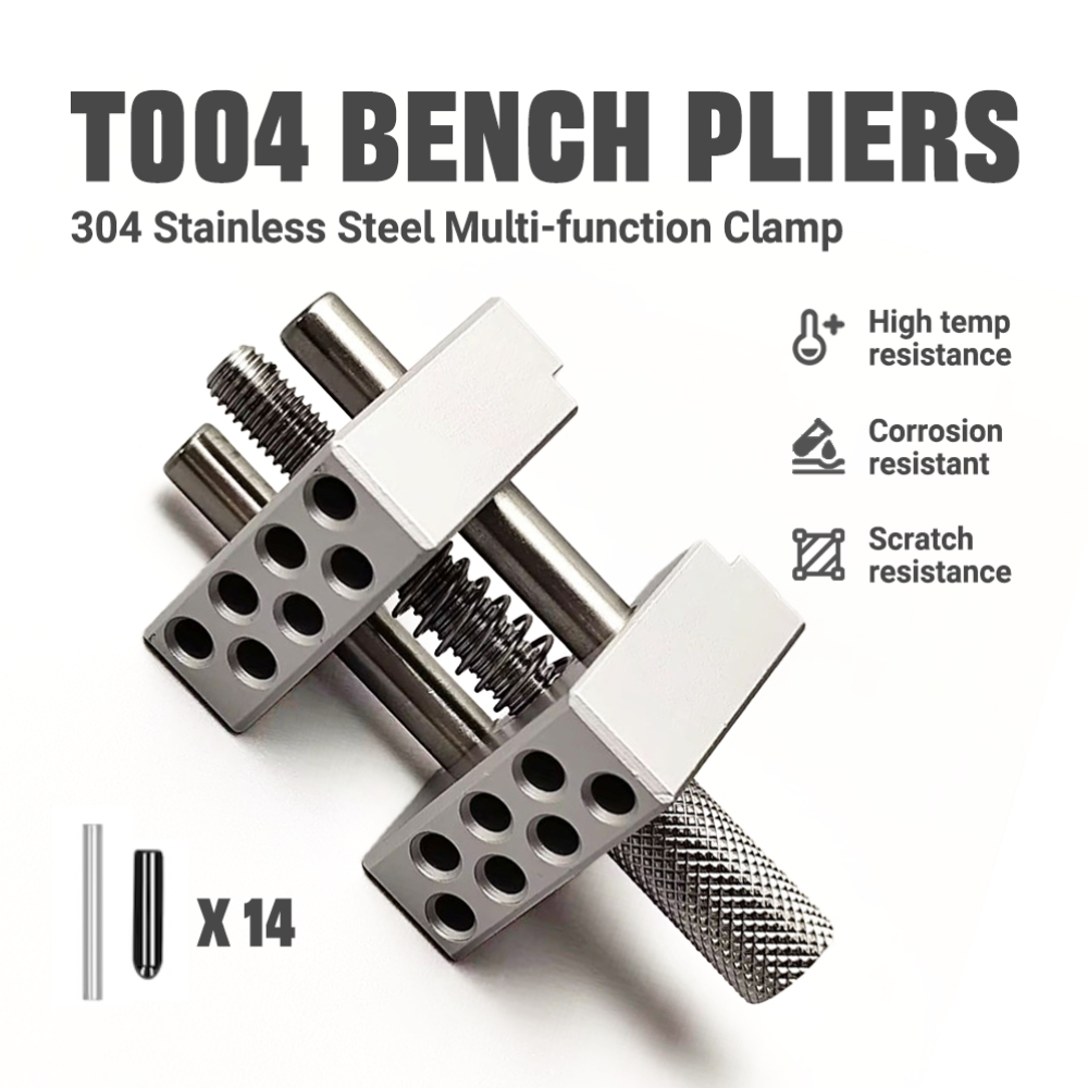 Bench Vise Swivel - Mini-étau de qualité industrielle en acier