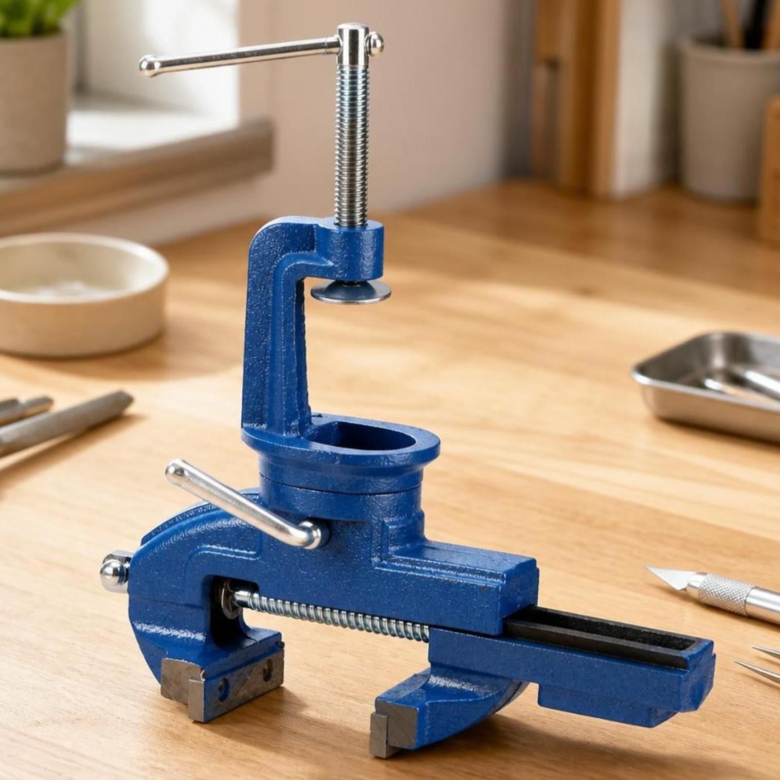 Bench Vise Swivel - Étau d'atelier avec base pivotante, étau