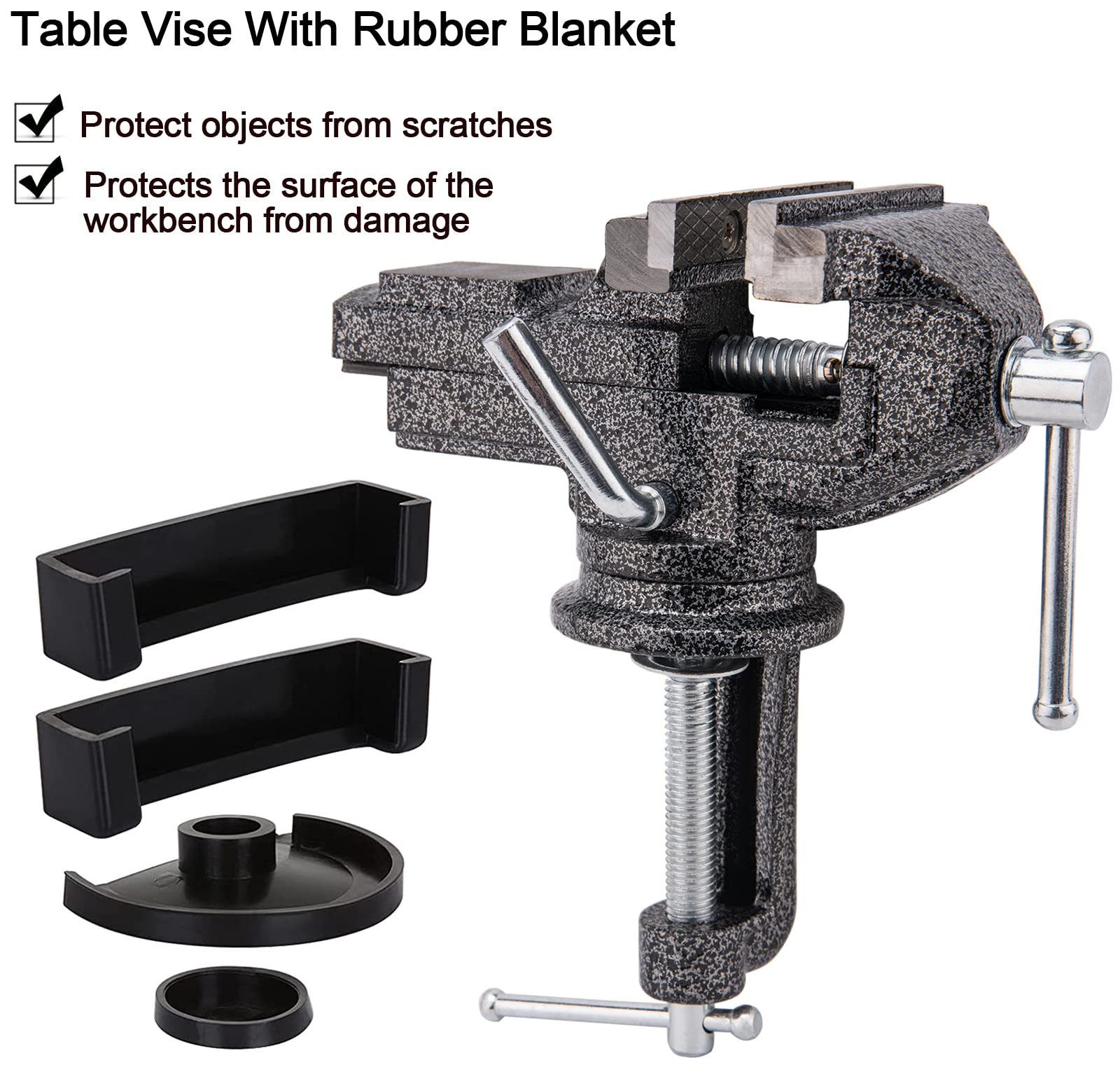Pince de Table lourde multifon - Bench Vise Swivel avis et prix