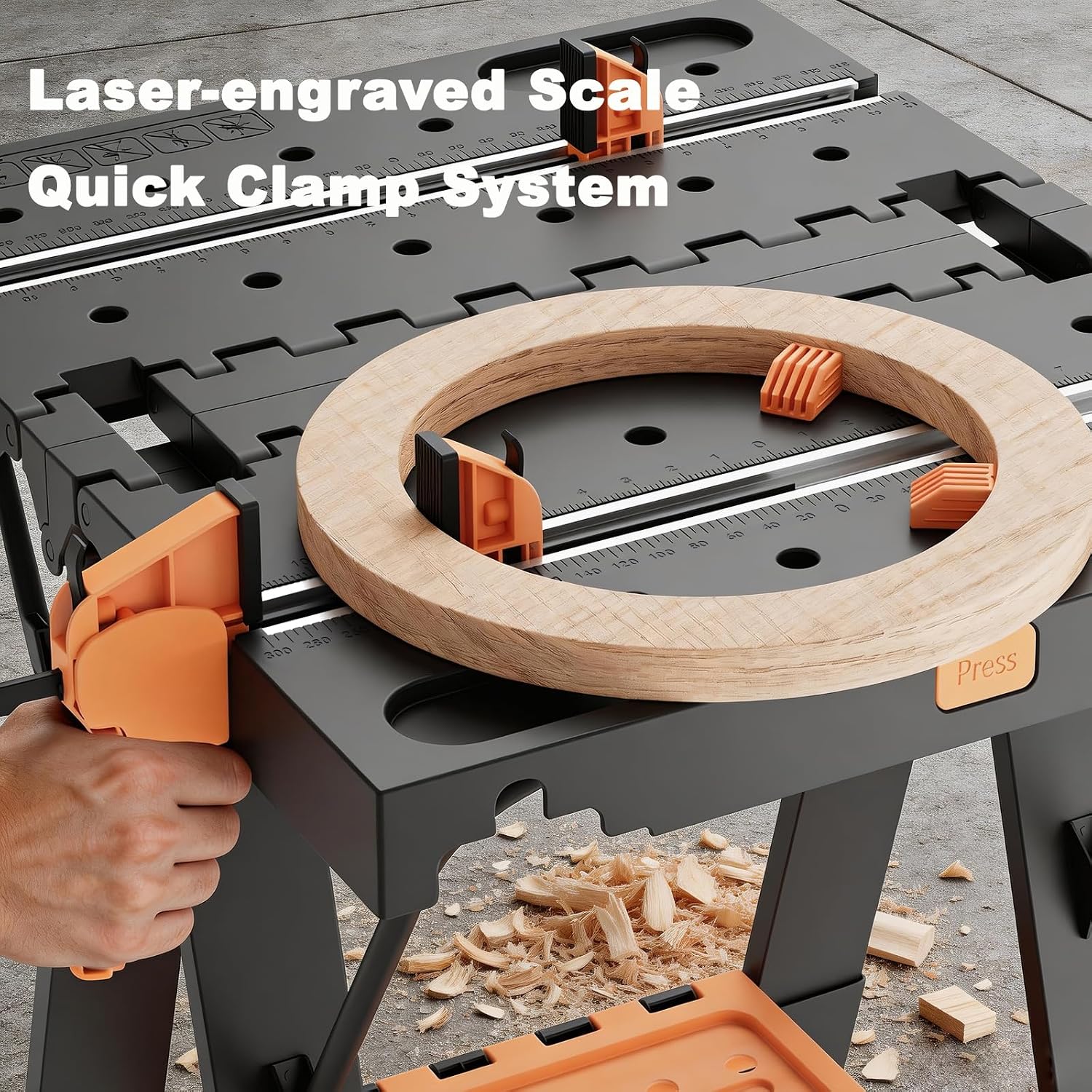 Table d'atelier 2 en 1, table  - Workbench Portable Fold avis et prix