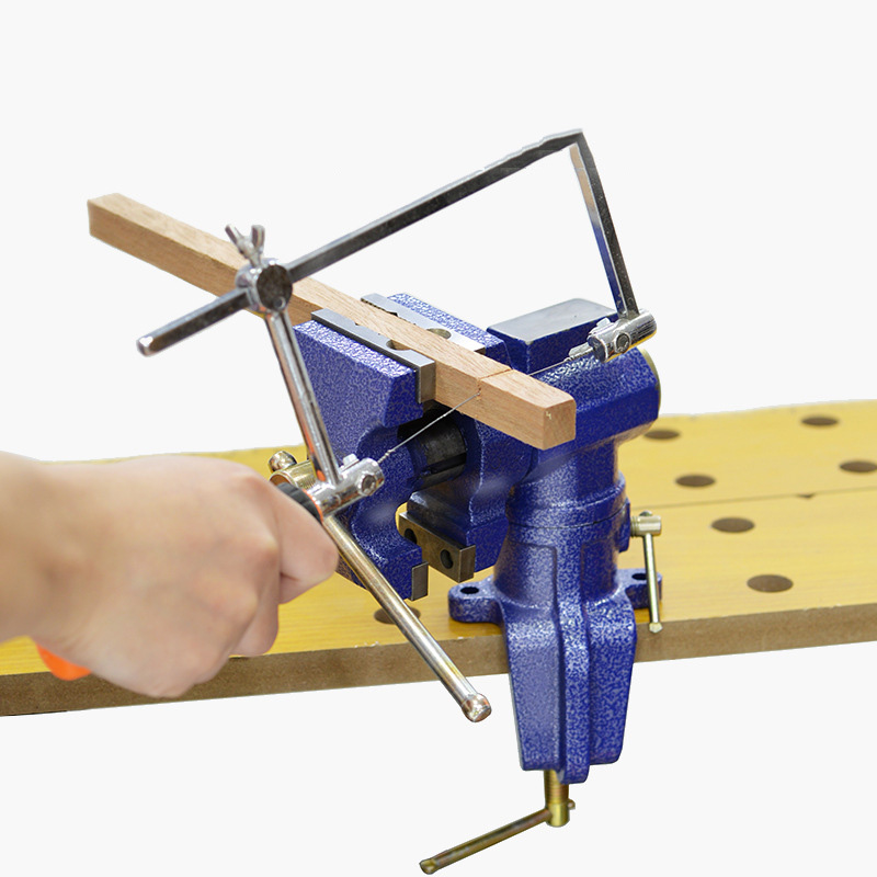 Étau de Table à Double Mâchoir - Bench Vise Swivel avis et prix