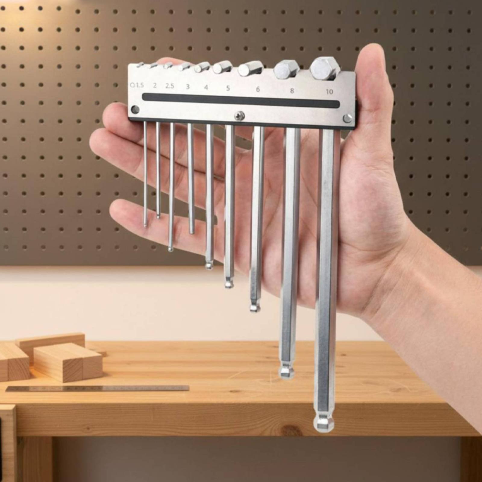 Support mural pour clés hexago - Tools For Metal Workshop avis et prix