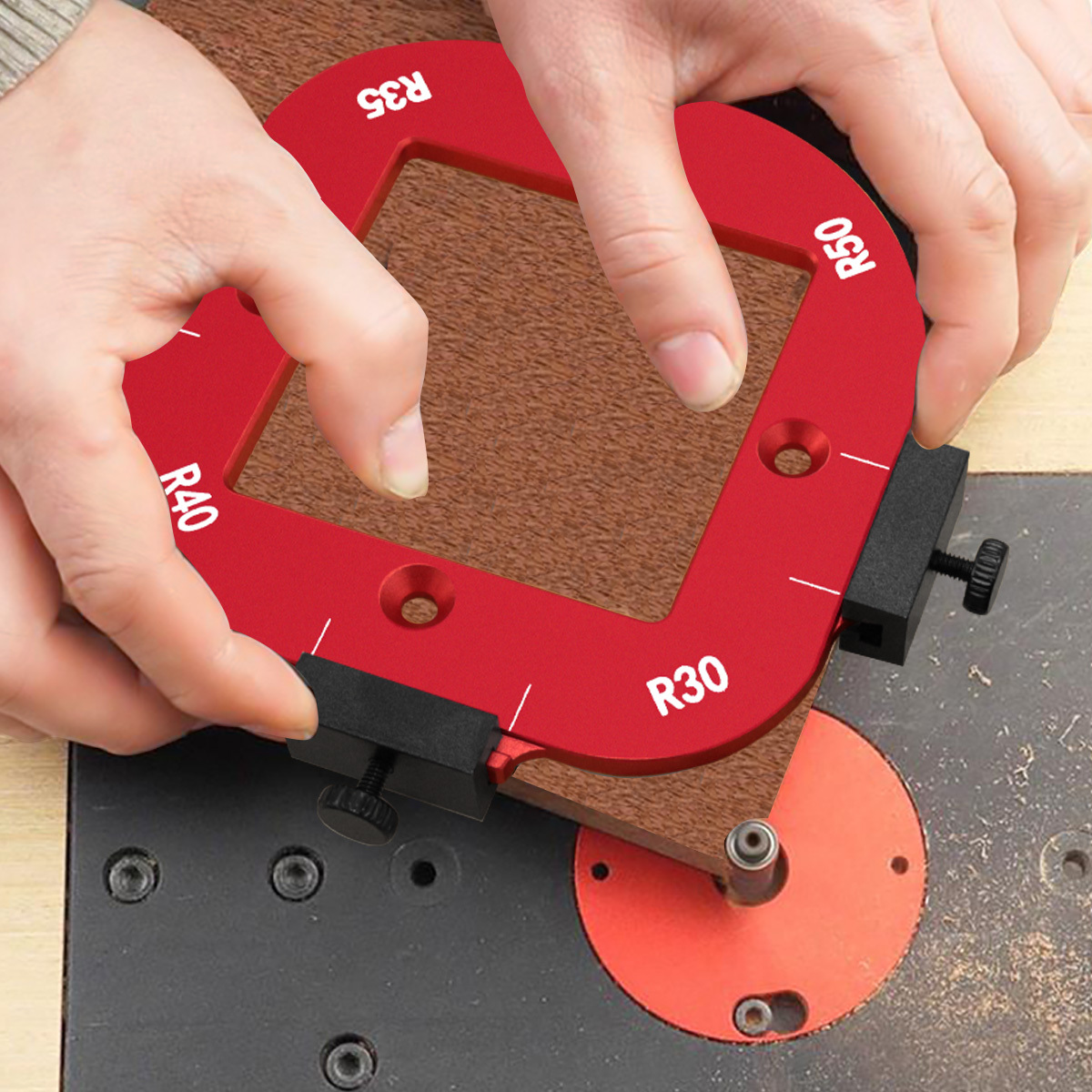 Kit de gabarits de rayon de co - Workshop Cutting Tools avis et prix