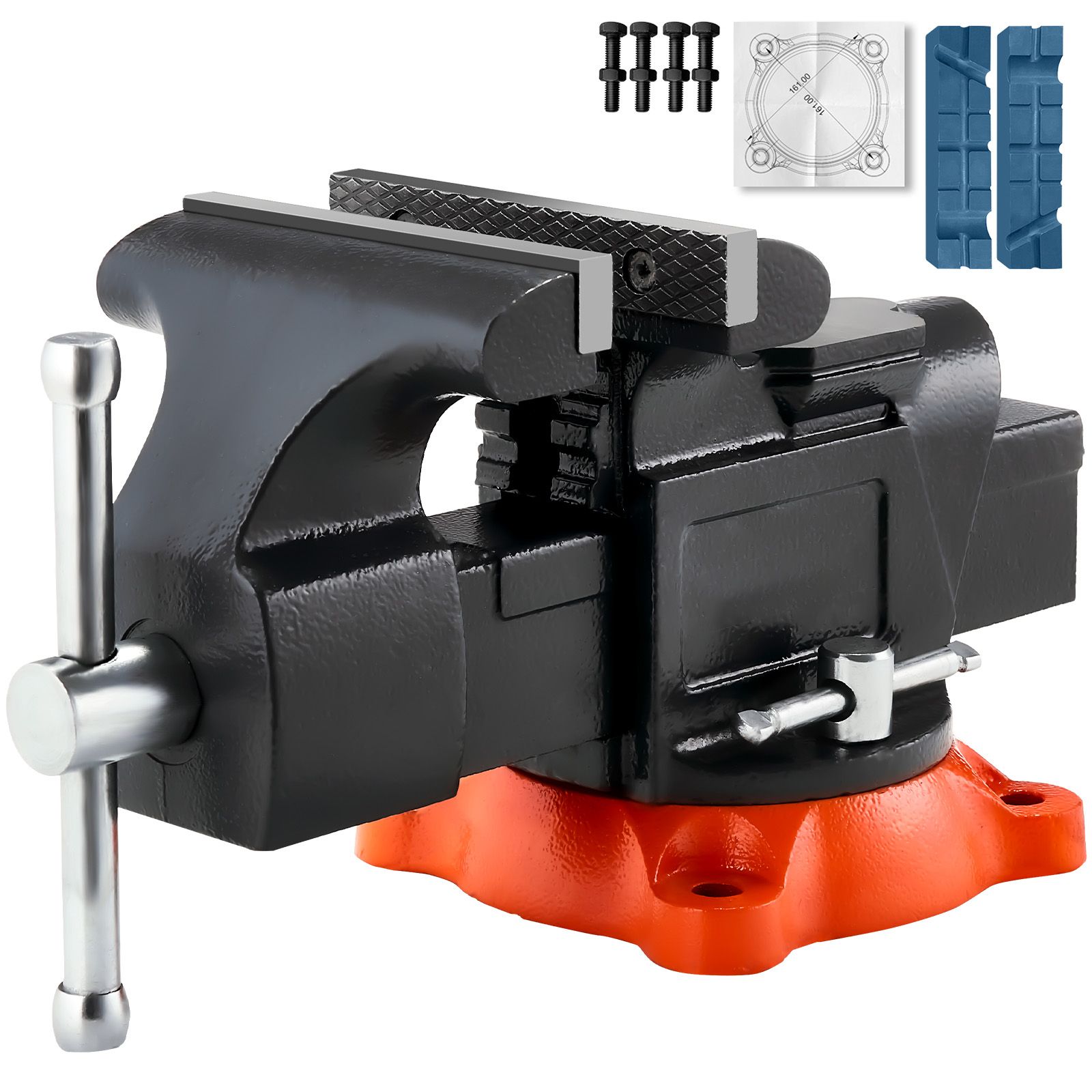 Étau d'atelier, largeur de mâc - Bench Vise Swivel avis et prix