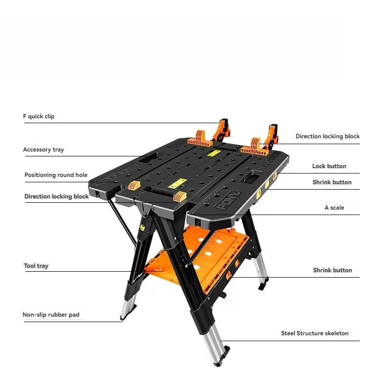 Table de travail pliante porta - Workbench Portable Fold avis et prix
