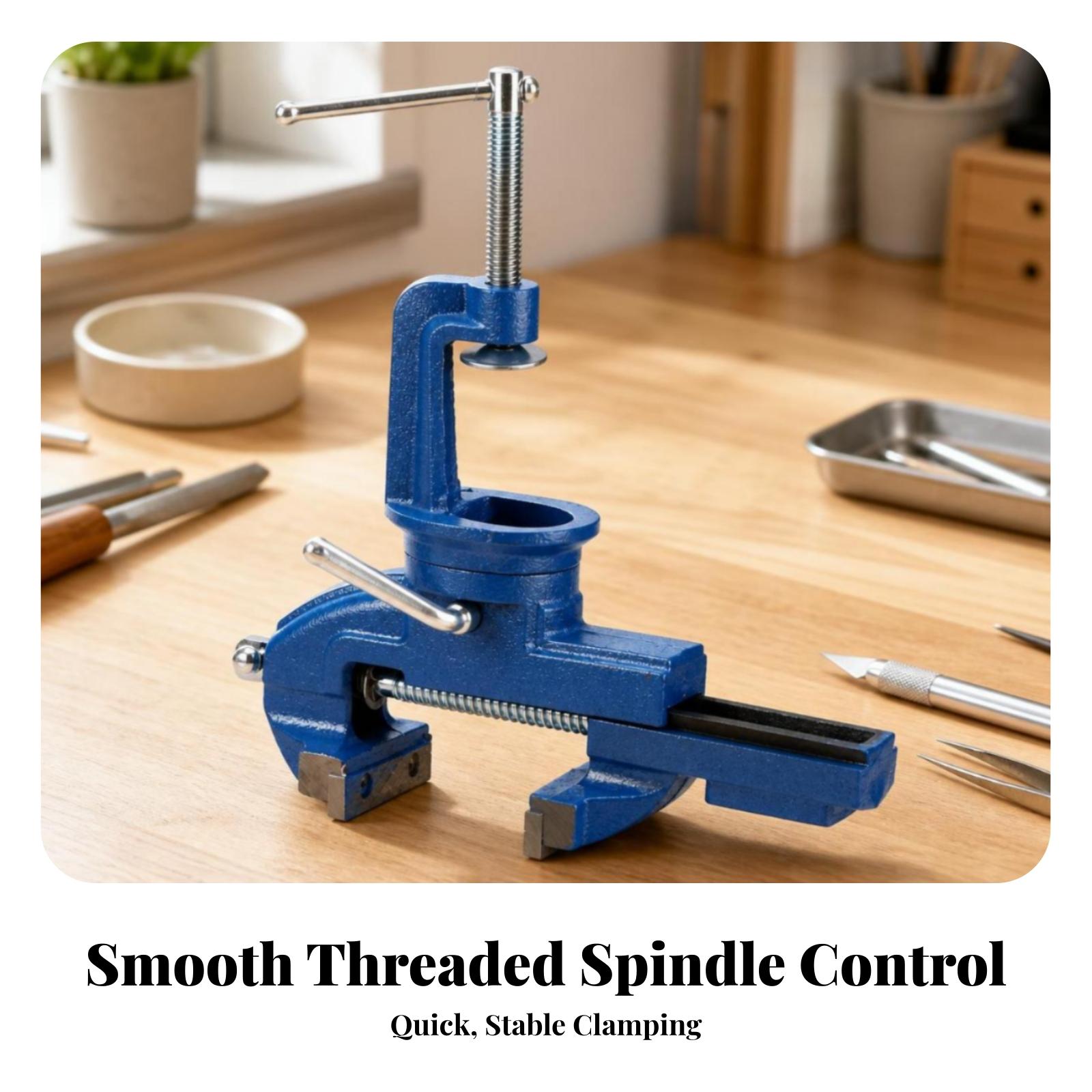 Étau d'atelier avec base pivot - Bench Vise Swivel avis et prix